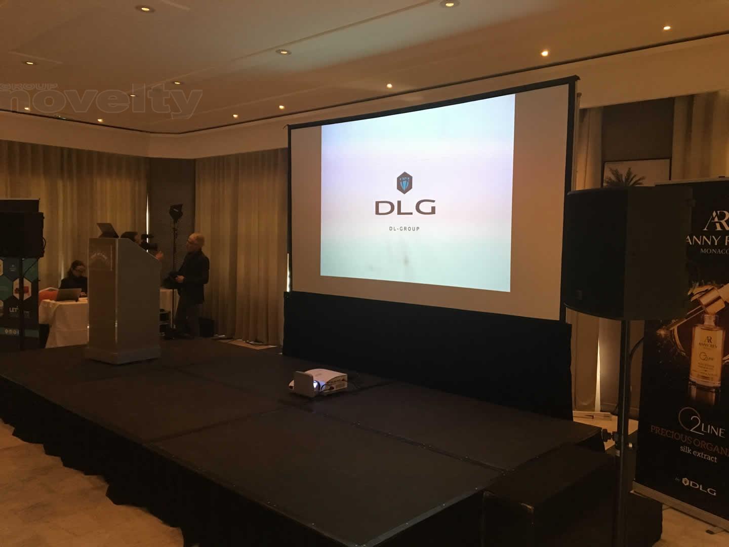 Visuel Novelty Monaco au service de DL Group 