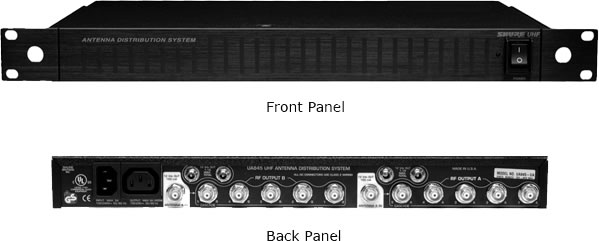 Visuel Fiche complète : SHURE UA845E