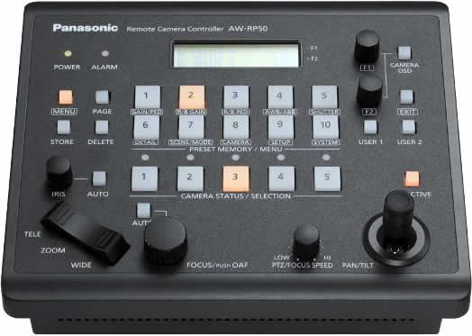 Visuel Fiche complète : PANASONIC AW-RP50