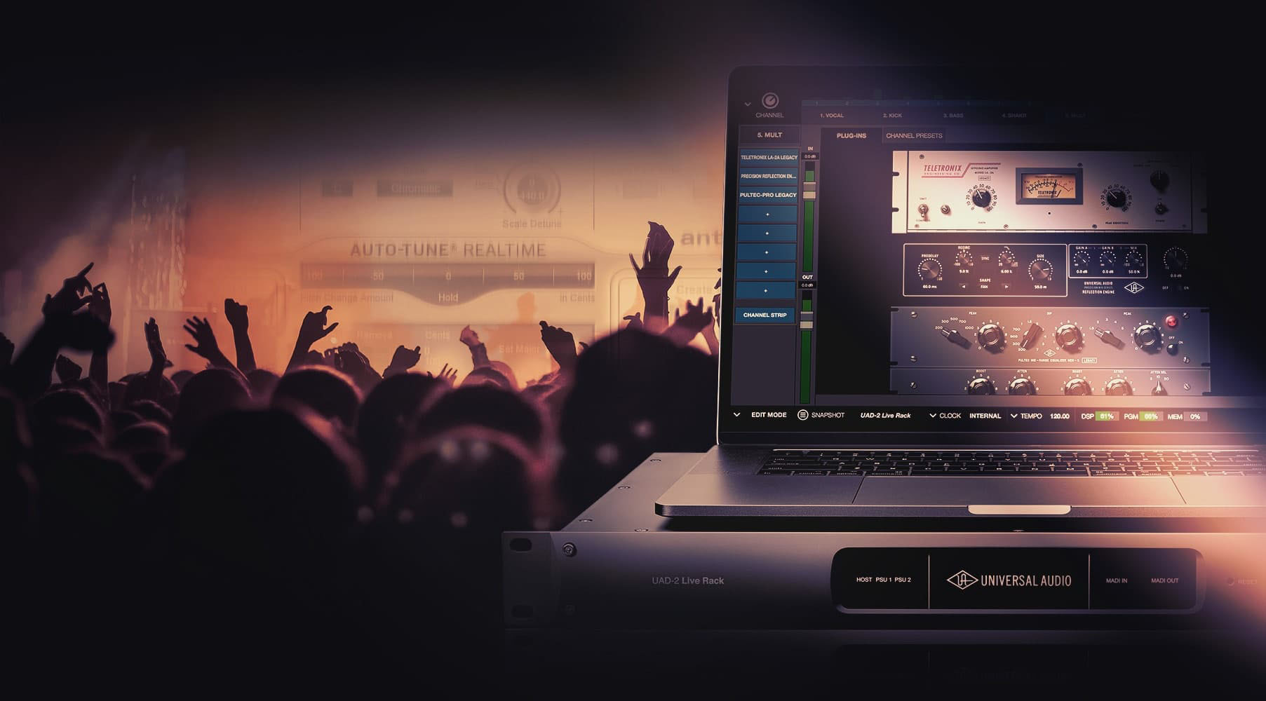 Visuel Fiche complète : Universal Audio UAD-2 Live Rack